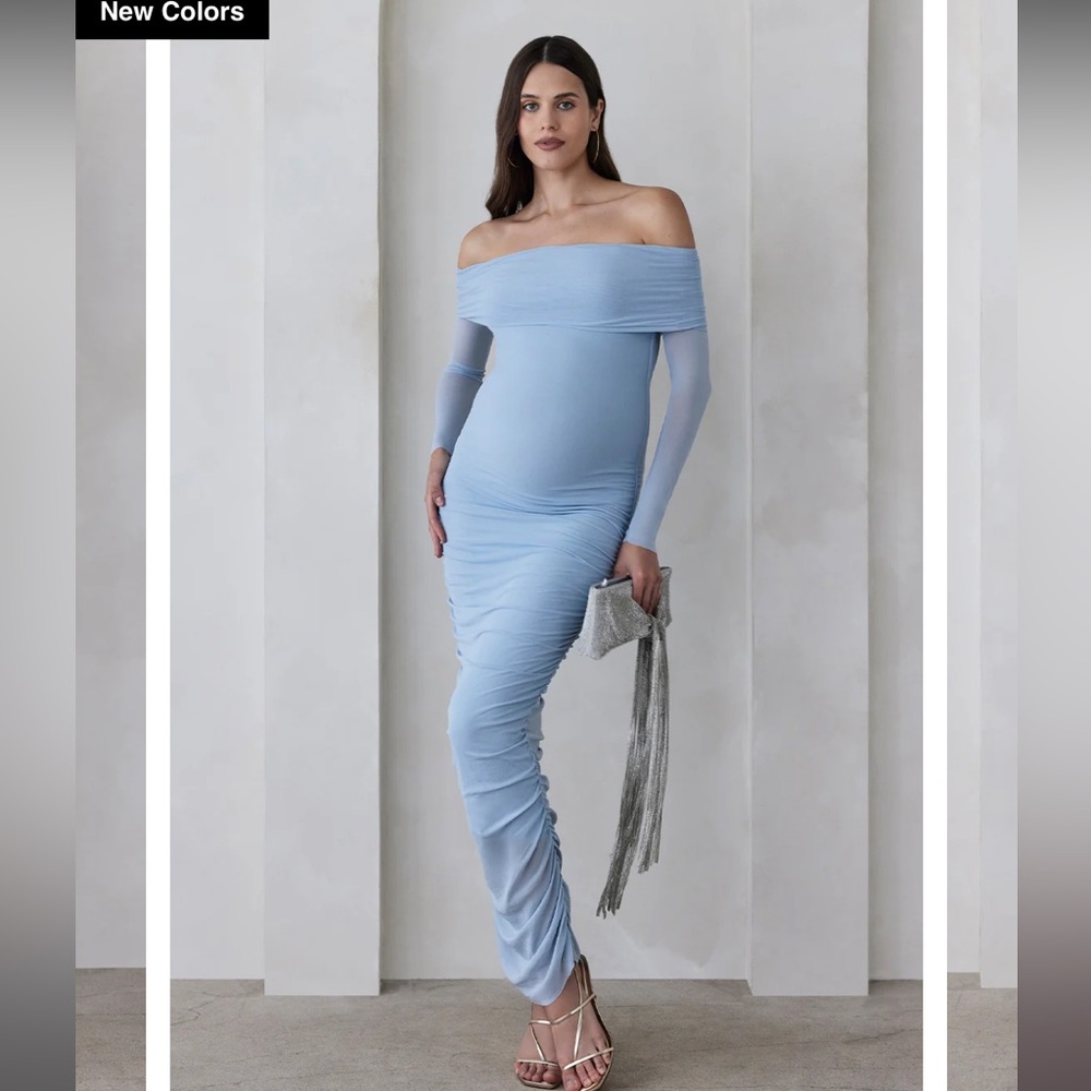 Chic Off-Shoulder Long Sleeve Dress